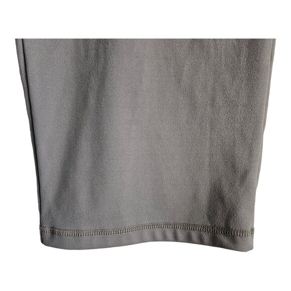 GARNET HILL Women's M Ascent Pants Olive Pull On Wide Leg Cropped Knit 28 x 25.5 - Picture 6 of 9